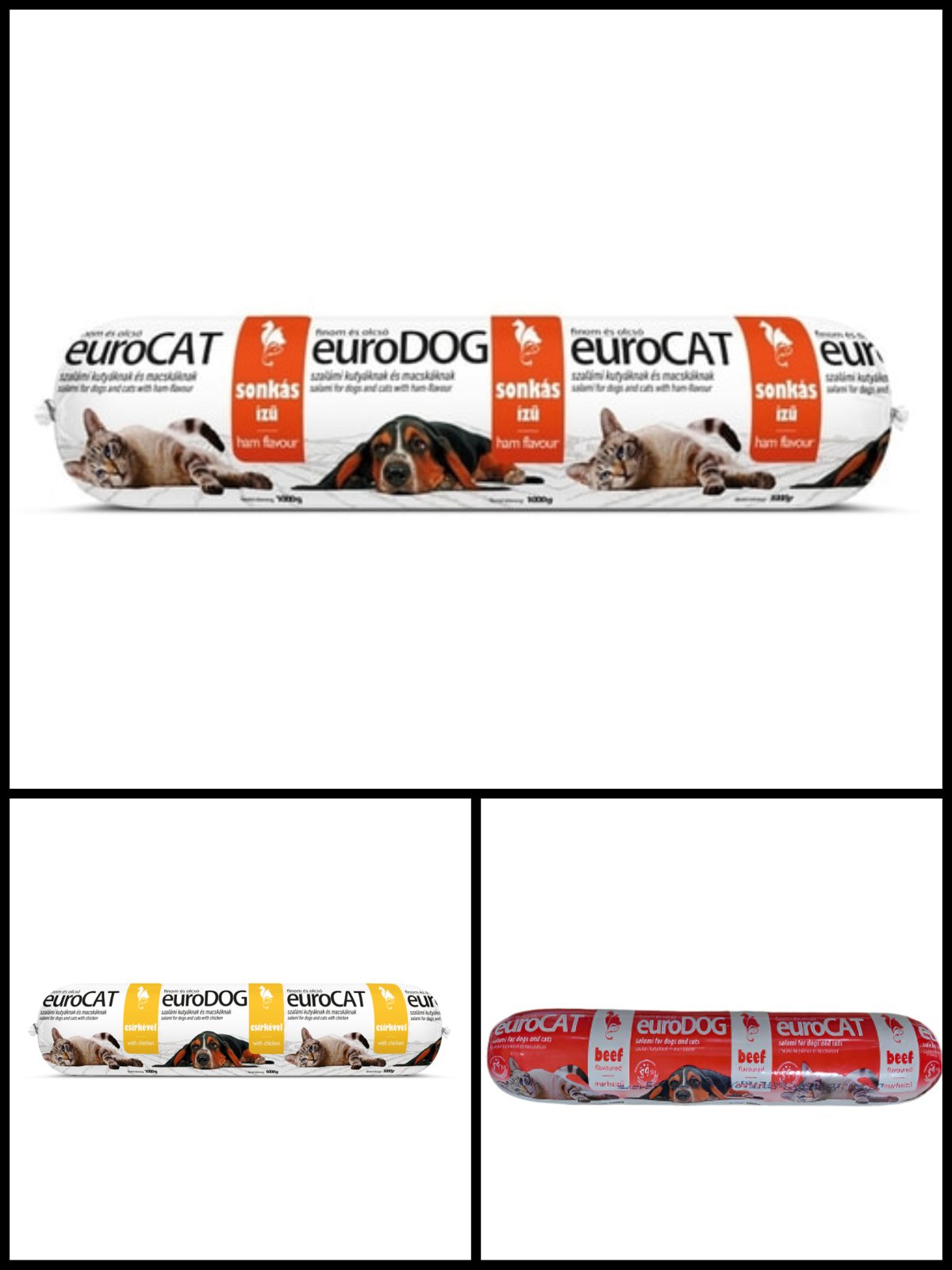 EURODOG/CAT salama za pse i mačke piletina 1kg
