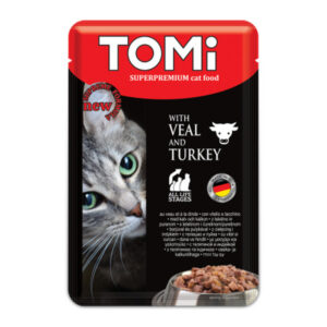 TOMI Cat sos za mačke teletina, ćuretina 100g