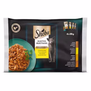 Sheba -izbor živine u sosu- 4x85g