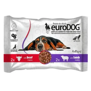 EURODOG kesice 4x85g