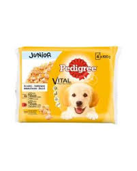 Pedigree kesice junior 4x100g