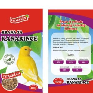 Vitagreen kanarinci 400g