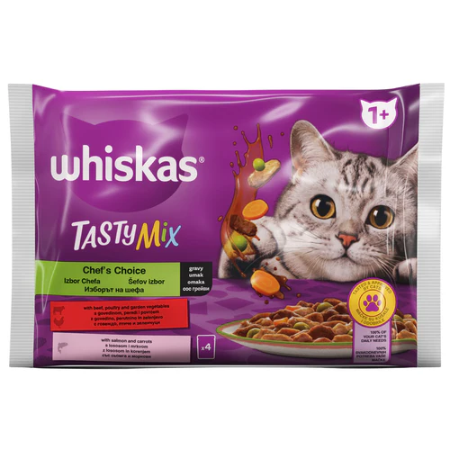 Whiskas Tasty Mix Chef choise 4x85g