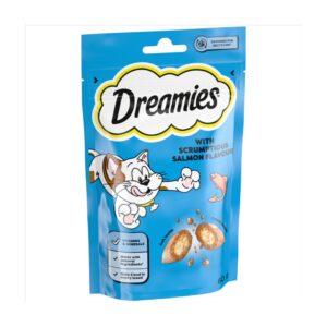Kesica Dreamies losos 60g poslastice za mačke